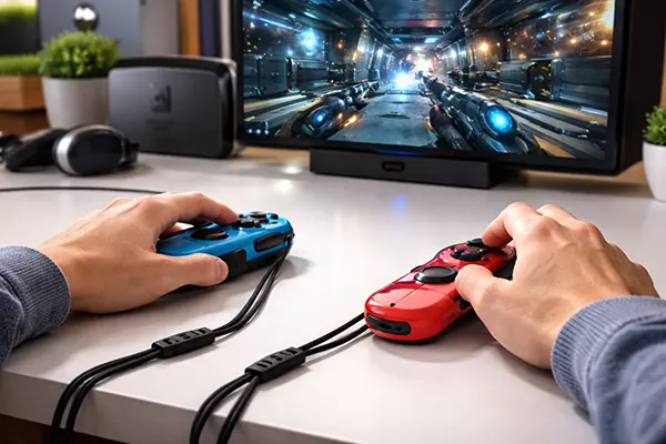 Handheld gaming input